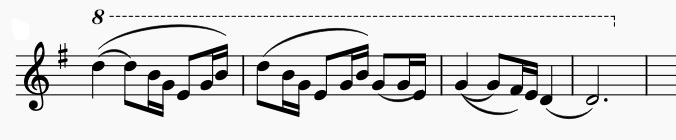 亜麻色の髪の乙女音程