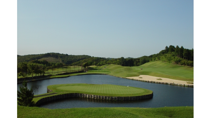 きみさらずゴルフリンクス17番